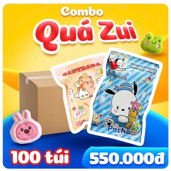 Combo gấu bông túi mù Fido Box