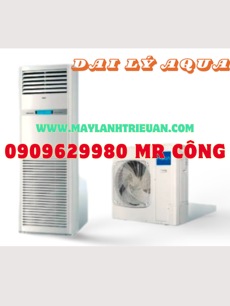 Đại lý máy lạnh Aqua - Phân phối lắp đặt điều hòa tủ đứng Aqua 1U48NC1QRB inverter 5 ngựa chính hãng giá rẻ